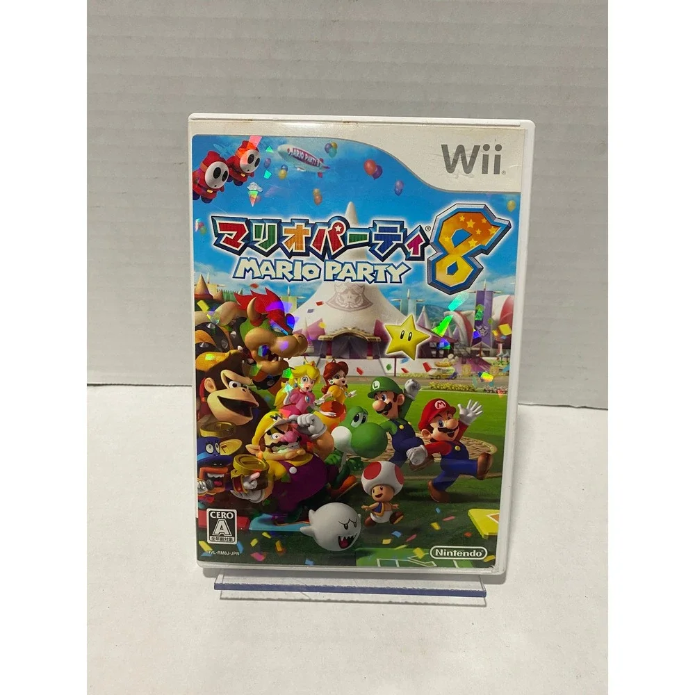 Nintendo Mario Party 8 Wii Video Game Japanese Import NTSC-J No Manual